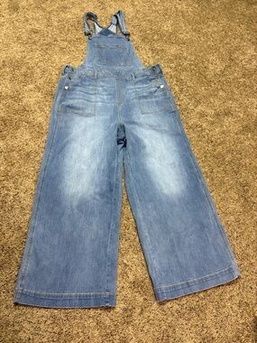 Torrid Women's Wide-Leg Denim Overalls